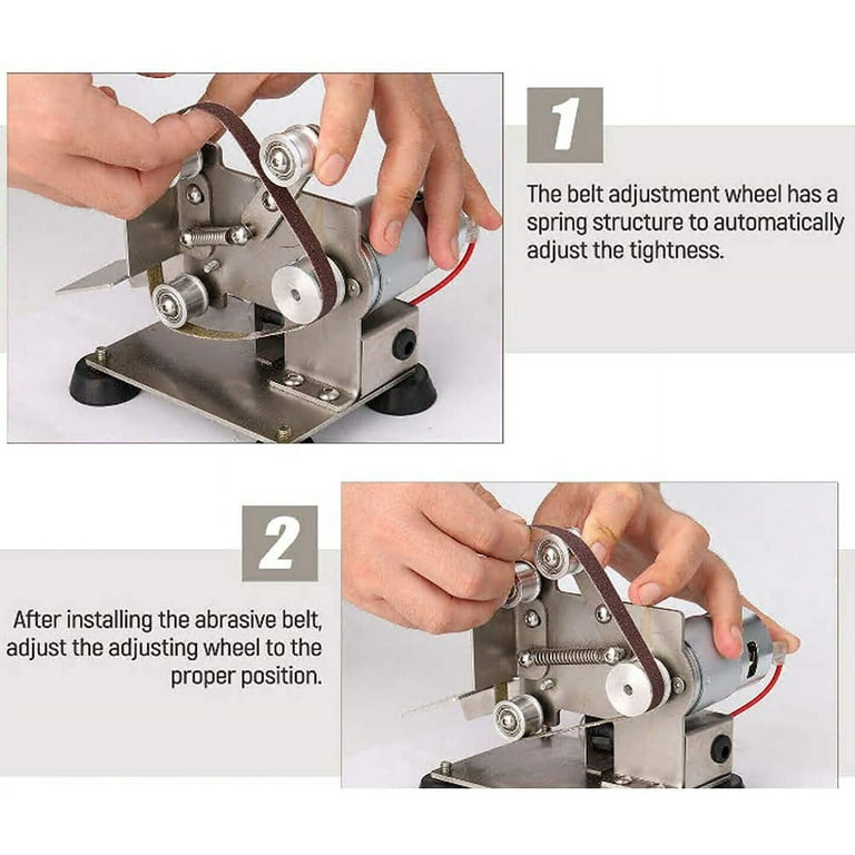 Diy Mini Belt Sanders, Electric Knife Apex Edge Sharpener,Power