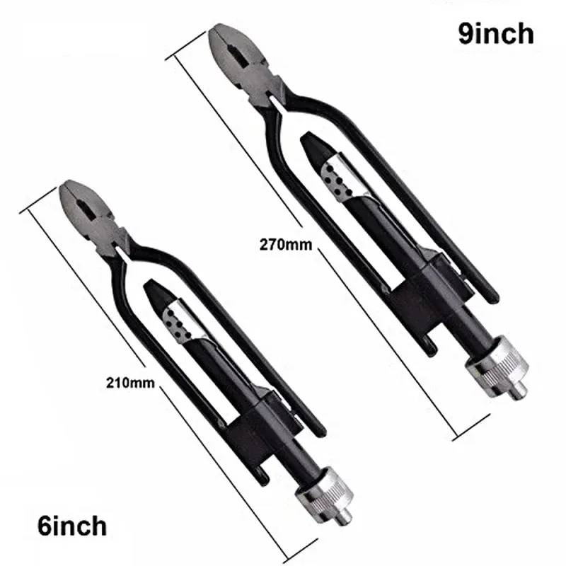 6/9 Inch Safety Wire Twisting Pliers with Spring Return Quick Twist Pliers Wire Twister Pliers Tool for Aircraft Auto Industry