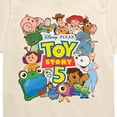 thumbnail image 2 of Toy Story 5 - Character Collage - Youth Boys Short Sleeve Graphic T-Shirt, 2 of 4