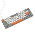 thumbnail image 3 of EGNMCR Clavier Gaming Clavier Gaming Ordinateur de Bureau Clavier Gaming 68 Touches Clavier Mécanique Type-C Filaire RVB LED Rétroéclairé Bleu Clavier Méca Gaming Clavier Filaire, 3 of 6