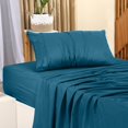 thumbnail image 3 of Juego de sábanas Utopia Bedding, de microfibra cepillada, doble, color azul, 3 of 7