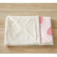 thumbnail image 4 of Strawberry Print Fleece Blanket Kawaii Pink Strawberry Throw Blanket Cute Fruit Sherpa Blanket for Bed Sofa Couch Girl Room Decor Lightweight Plush Fuzzy Blanket Throw 50"x60", 4 of 6