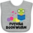 thumbnail image 3 of Inktastic Future Bookworm Boys or Girls Baby Bib, 3 of 4