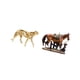 thumbnail image 5 of Escultura De Caballo Guepardo Dorado, Adorno Decorativo Para Centro De Mesa, Decoración De Oficina, Hogar, Escritorio, Colección De Resina Para Amantes De Los Animales., 5 of 8