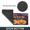 thumbnail image 6 of Happy Halloween Kitchen Rugs Sets Of 2 Halloween Bat Spider Web Kitchen Mats for Cooking Outdoor Non Skid Runner Rug Decorations for Home Dining Room (17x47in+30x17in), 6 of 7