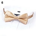 thumbnail image 6 of Kripyery New Arrival Men's Fashion Plain Bowtie Polyester Pre Tied Wedding Bow Tie Suits Tie, 6 of 7