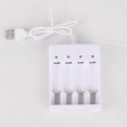 thumbnail image 3 of Battery Charger For AA AAA Batteries 4 Ports Battery Charger With USB Plug Universal Power Tool Accessories, 3 of 11