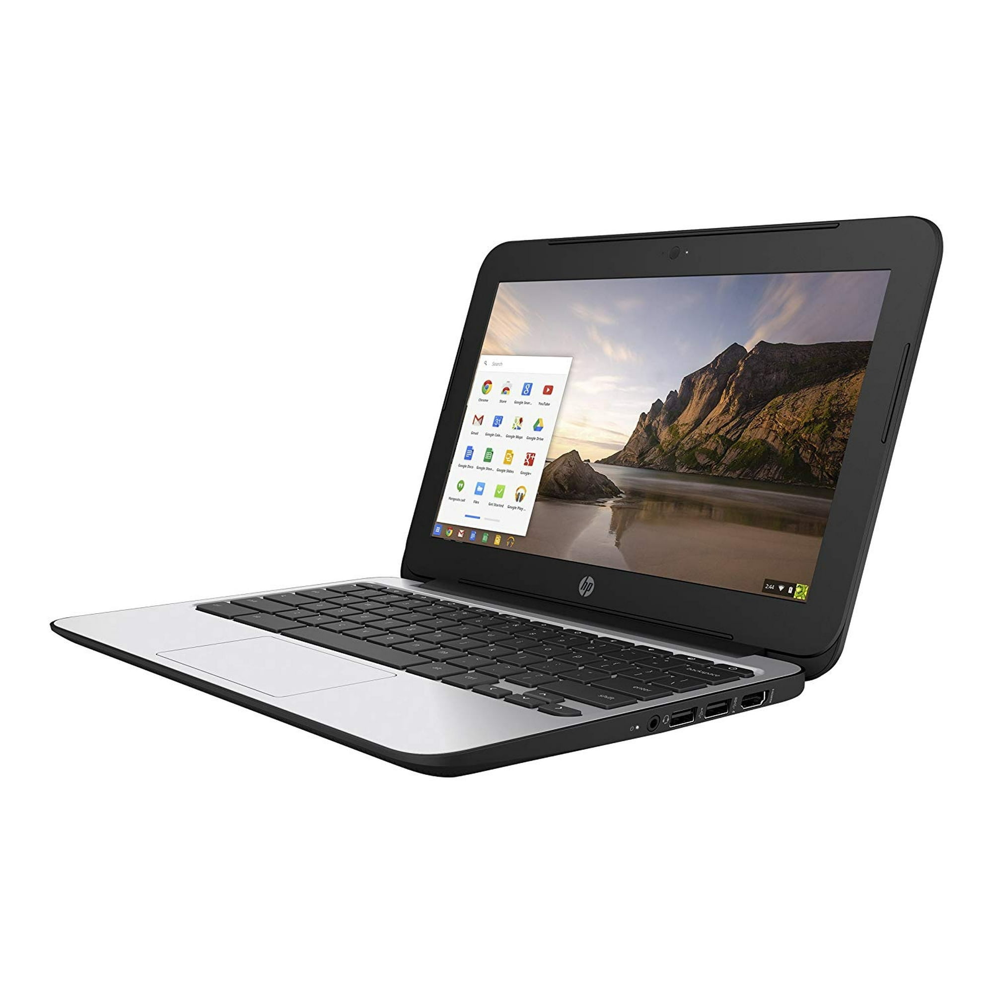 HP Chromebook 11 G5 11.6" 4GB 16GB eMMC Celeron® N3060 2.48GHz ChromeOS, Gray