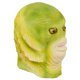 thumbnail image 2 of Máscara de Halloween con forma de animal, pez verde, monstruo, látex, talla única, 2 of 3