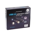 thumbnail image 2 of Monoprice - USB extension cable - USB (M) to USB (F) - USB 2.0 - 82 ft - active repeater - black, 2 of 4