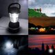 thumbnail image 4 of Solar Lantern, Ultra Bright LED Camping Light, 2 Adjustable Lighting Modes, 5 Charging Methods, with Hand Crank Dynamo, Long Lighting Time, 4 of 5
