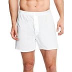 Hanes Men's Tagless Full-Cut Boxer with Comfort Flex Waistband 4-Pack, White, XL