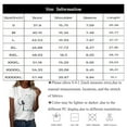 thumbnail image 5 of NAMTYQX Womens Blouses Muster Short Sleeve Print Breathable Relaxed Fit Plus Size Basic Stretchy Crewneck Womens T Shirts Cyan Size 4XL, 5 of 5