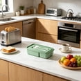 thumbnail image 7 of AYktou Lunch Box for Women and Men, Divided Bento Box for Adults, 3-Compartment Lunch Container with Spoon & Fork, Dishwasher Microwave Safe, Portable Leak-Proof Bento Food Container, 7 of 7