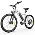 thumbnail image 1 of 5TH WHEEL WLB17 26" Electric Bike for Adult, 500W Ebike with 36V 10.4Ah Removable Battery, Electric Bicycle with 7 Speed, UL2849, White/Black, 1 of 10