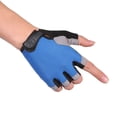 thumbnail image 4 of Guantes de ciclismo, fitness, levantamiento de pesas, medio dedo, antideslizantes, tácticos, para gimnasio, deportes al aire libre, guantes protectores solares para hombres y mujeres, 4 of 6