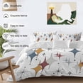 Colorful Stars 4 Piece Duvet Cover Set Queen Size Vintage Grey Yellow ...