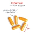 thumbnail image 5 of ARG InflaMed - Connective Tissue & Joint Support Supplement - Synergistic Herbal & Enzyme Complex - Includes MSM, Turmeric, Boswellia & Bromelain - 60 Servings - 120 Capsules, 5 of 7