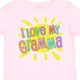 thumbnail image 4 of Inktastic I Love My Gramma- Sun and Rainbow Letters Boys or Girls Toddler T-Shirt, 4 of 5