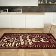 thumbnail image 3 of LaModaHome Non-Slip Rug Coffee Lover's Dream: Custom Coffee Pattern Rug - Ideal for Kitchen Washable Mat Child Stain Resistant Living Room Kitchen Carpet - Size: 3,3X5,9ft(100X180cm), 3 of 5