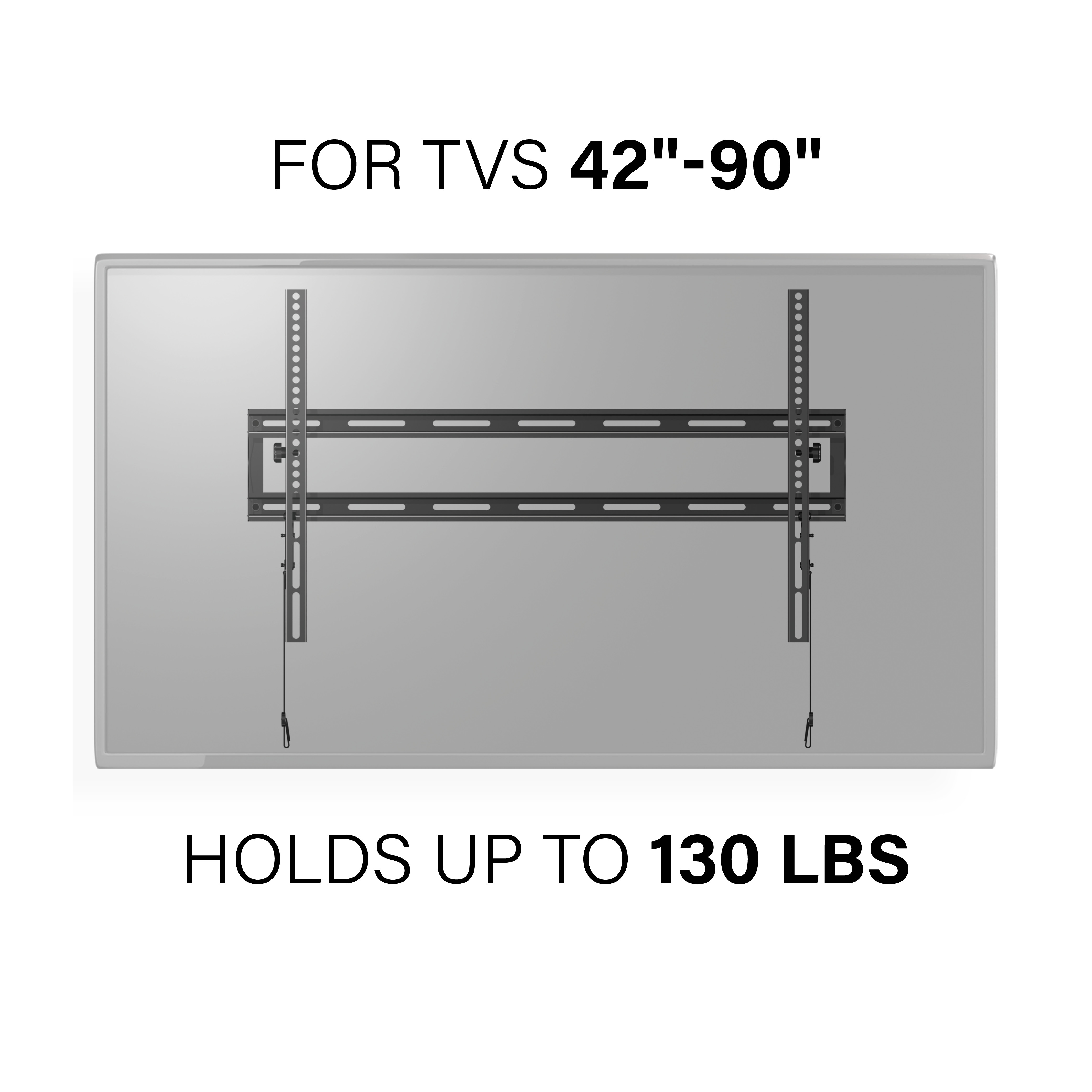 Sanus Vuepoint Tilting TV Wall Mount for TVs 42"-90" up to 130lbs - Easily Tilt to Reduce Glare and Reflections - FLT35 - image 3 of 9