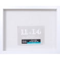 thumbnail image 3 of 11" x 14" White Belmont Shadow Box by Studio Decor - Memory Box Display Case for Keepsakes - Mementos - Memorabilia - Bulk 8 Pack, 3 of 4