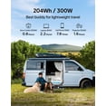 thumbnail image 2 of Estación de energía portátil BLUETTI AC2A 204 Wh 300 W solar, 2 of 7