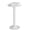 White, variant on Sweetcrispy Round Side Table, Compact Wood Accent End Table with Waterproof Top for Sofa, Bedside，Corners & Small Spaces，Brown