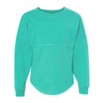 thumbnail image 1 of boxercraft Pom Pom Jersey Jersey de manga larga para mujer, verde azulado S boxeador T14, 1 of 1