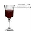 thumbnail image 2 of Smarty 11 oz. Crystal Cut Plastic Wine Goblets 48ct, 2 of 7