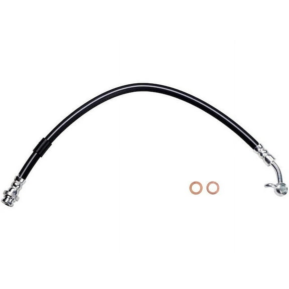 Rear Left Brake Hose - Compatible with 2011 - 2014 Ford Edge 2012 2013