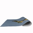 thumbnail image 4 of 5' Round Simply Daisy Rare Swallowtail Butterfly Novelty Chenille Area Rug, Dusty Smoke Blue, 4 of 4