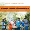 thumbnail image 6 of Meat Smoking Magnet & BBQ Smoker Guide - Smoker & Pellet Grill Accessories - Wood, Time, & Temp - Grill Accessories for Outdoor Grill - BBQ Smoker Accessories - Grilling Gifts for Men, 6 of 7