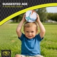 thumbnail image 6 of (2 pack) Athletic Works 6-inch Mini Size 1 Recreational Soccer Ball, Blue/Orange, 6 of 11