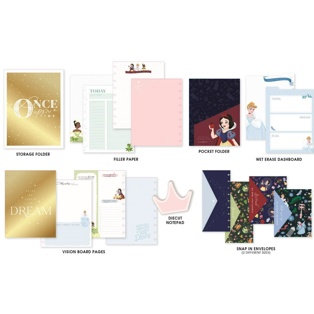The Happy Planner® Disney Princess Once Upon A Time Classic Planner