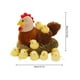 thumbnail image 2 of Peluches De Pollo, Peluche De Mamá Gallina De Granja Con Peluche De Gallinero Con Sonido-AM, 2 of 5