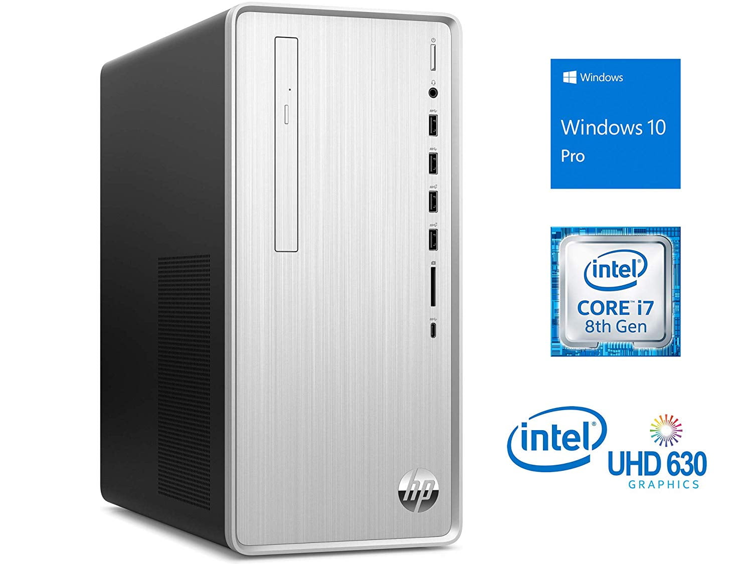 HP Pavilion TP01 Desktop, Intel Core i7-8700 Upto 4.6GHz, 32GB RAM, 1TB