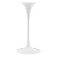 thumbnail image 3 of Modway Lippa 28" Round Modern Wood & Metal Bar Table in Natural/White, 3 of 6