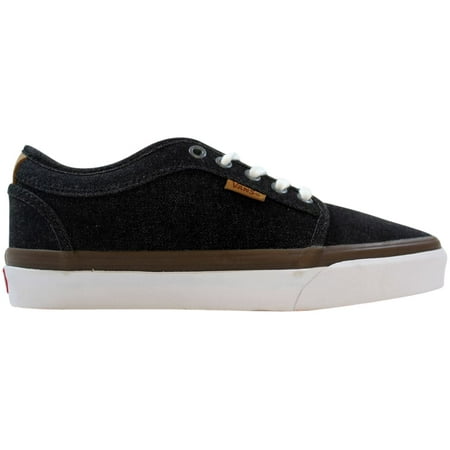 Vans Chukka Low Black/White Denim VN000ZOY284 Men's Size 6.5