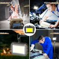 thumbnail image 4 of 2X Luz de Trabajo LED Brillante - Lámpara de Inspección COB con Imán Trasero, Carga USB para Reparación de Automóviles, Garaje, Camping y Senderismo., 4 of 5