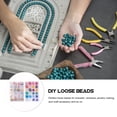 thumbnail image 4 of FONDOTIN 1Set DIY Jewelry Accessories Glass Beads Assorted Color for Bracelet Necklace Craft, 4 of 5
