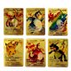 thumbnail image 2 of Tarjetas Charizard Vmax Gold de 6 piezas, tarjetas de oro para mascotas lindas, tarjetas d XHFAH xhfah, 2 of 2