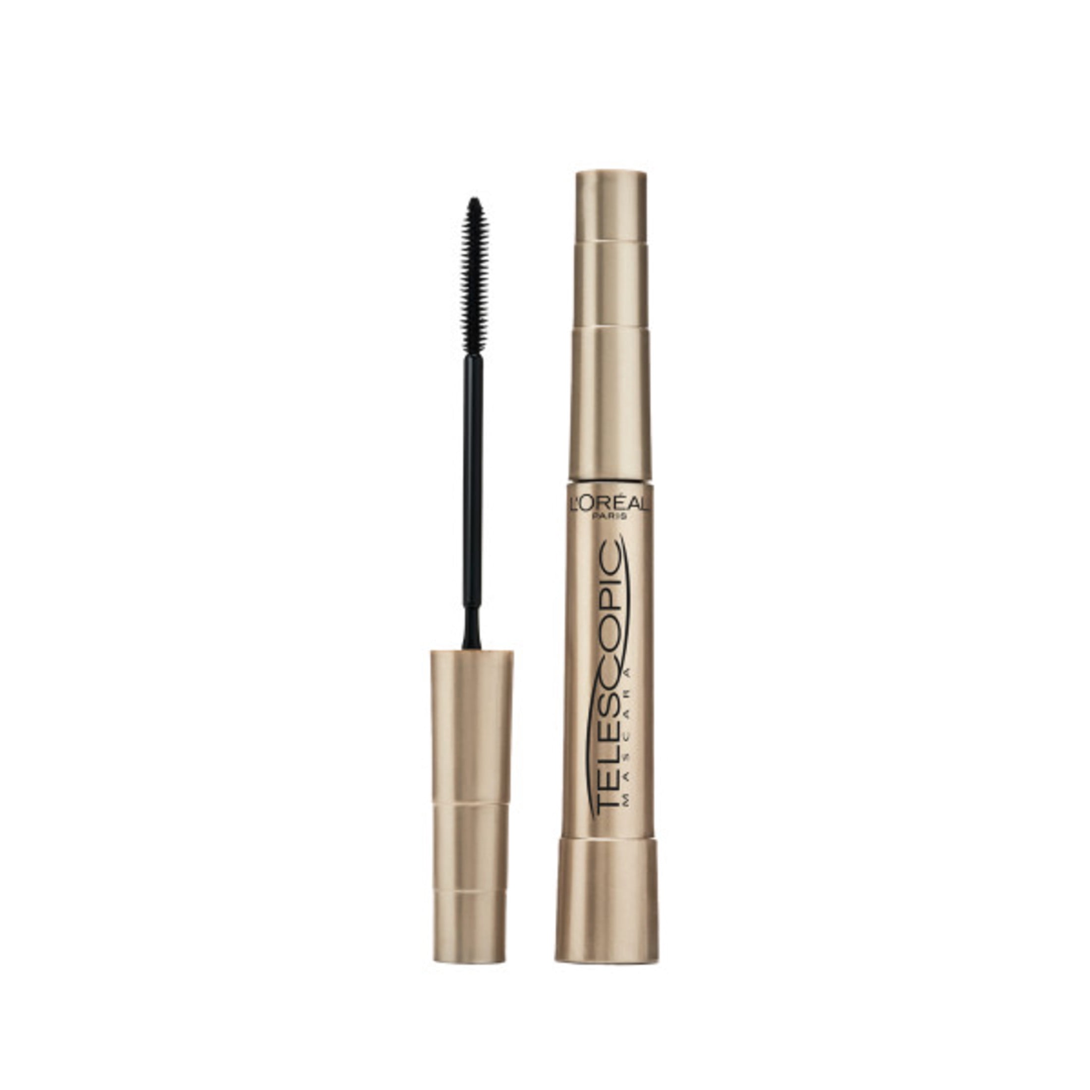 (2 pack) L'Oreal Paris Telescopic Original Washable Mascara, Black Brown