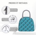 thumbnail image 4 of Disketp Seahorse Bolsa Térmica para Almuerzo, Lonchera con Abertura Amplia y Gran Capacidad, Organizador Reutilizable para Mujeres, Hombres y Adultos, 4 of 6