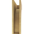 thumbnail image 4 of 6"W x 24"D x 24"H Thin Stockport Rough Cedar Woodgrain TimberThane Corbel, Primed Tan, 4 of 6