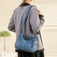 thumbnail image 2 of TELOLY Bucket Bag,Well-Organized Bucket Bags for Women,Compartment Design Crossbody Bags for Women Medium Size,Blue, 2 of 5
