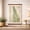 White, Green, variant on American Art Decor Leaf Scroll Tapestry with Rope Wall Art, Off-White - 37" H x 23.5" L x 0.5" D