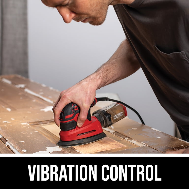 Corded Mouse Sander with Micro-Filter Dust Box photo 2