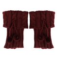 thumbnail image 3 of Lroveb Fall Winter Leg Warmers for Women Fashion Womens Ladies Twist-Knitted Warmers Socks short flap Boot Cover, 3 of 4