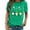 a-Green166127, variant on VNKIDY Womens Short Sleeve Crewneck TShirt With Happy St Patricks Day Cartoon Elf Clover Graphic Casual Loose Fit Tees For Saint Patricks Day Daily Wear Black M
